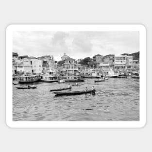 Vintage photo of Manuas Riverfront Sticker